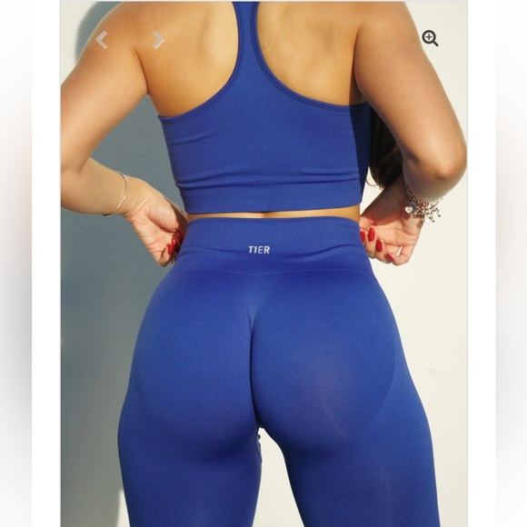 TIER ACTIVEWEAR Zena Seamless Legging - Winter Kissed NWT - Picture 4 of 4